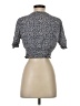 Oysho Blue Short Sleeve Top Size S - photo 2