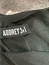 Audrey 3+1 100% Polyester Black Casual Dress Size L - photo 7