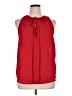 Lily White 100% Polyester Red Sleeveless Blouse Size XL - photo 1