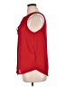 Lily White 100% Polyester Red Sleeveless Blouse Size XL - photo 5