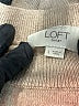 Ann Taylor LOFT Outlet 100% Cotton Hearts Tan Pullover Sweater Size L - photo 7
