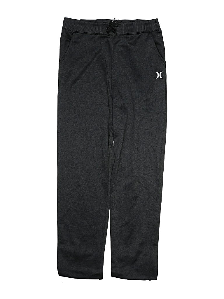 Pre-owned Hurley Kids' Track Pants In Black