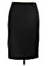 Papaya Solid Black Casual Skirt Size 10 - photo 1