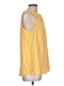 Cato 100% Polyester Yellow Sleeveless Blouse Size L - photo 4