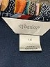 Cj Banks Stripes Gray 3/4 Sleeve Blouse Size 1X - photo 7