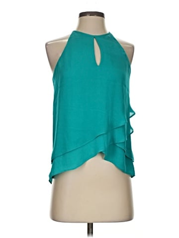 Parker Sleeveless Silk Top (view 1)