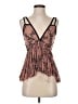 FP One 100% Rayon Pink Sleeveless Blouse Size XS - photo 1