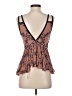 FP One 100% Rayon Pink Sleeveless Blouse Size XS - photo 2
