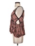 FP One 100% Rayon Pink Sleeveless Blouse Size XS - photo 5