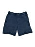 Cat & Jack 100% Cotton Solid Blue Cargo Shorts Size 4T - photo 1