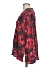 Soft Surroundings Floral Burgundy Pullover Sweater Size L - photo 5