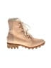 Sorel 100% Leather Tan Ankle Boots Size 7 - photo 1