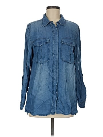 MICHAEL Michael Kors Long Sleeve Button-Down Shirt (view 1)