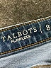 Talbots Hearts Blue Jeans Size 8 - photo 7