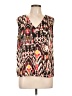 a.n.a. A New Approach 100% Polyester Brown Sleeveless Blouse Size L - photo 1