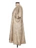 Jodifl 100% Polyester Metallic Tan Casual Dress Size L - photo 5