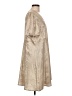 Jodifl 100% Polyester Metallic Tan Casual Dress Size L - photo 4
