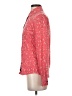 Boden Print Red Long Sleeve Blouse Size 4 - photo 5