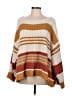 By Together 100% Polyester Stripes Brown Pullover Sweater Size L - photo 1