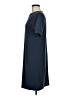 Dudley Stephens 100% Polyester Solid Blue Casual Dress Size M - photo 5