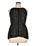Collective Concepts Black Sleeveless Blouse Size XL - photo 1