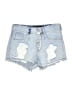 Express Jeans Blue Denim Shorts Size 2 - photo 1