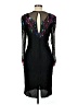 Scala 100% Silk Black Cocktail Dress Size M - photo 2