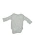 Star Wars 100% Cotton Graphic Gray Long Sleeve Onesie Size Preemie - photo 2
