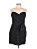 Noir 100% Polyester Black Cocktail Dress Size 14 - photo 1