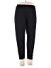Just Be... Solid Black Casual Pants Size 3X - photo 1