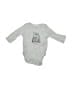 Star Wars 100% Cotton Graphic Gray Long Sleeve Onesie Size Preemie - photo 1