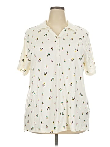 Croft & Barrow Short Sleeve Blouse (view 1)