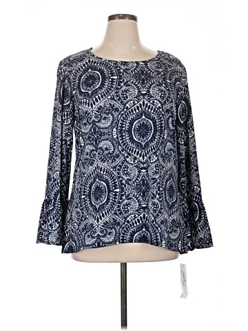 NY Collection 3/4 Sleeve Blouse (view 1)