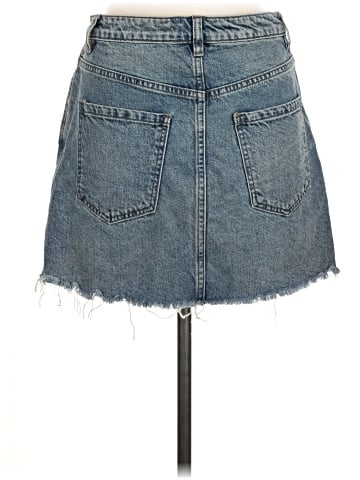 We the Free Denim Skirt (view 2)