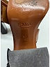 Chloé Tan Brown Leather Buckle Accent Sandals Size EU 37 - photo 4