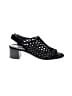 Paul Green 100% Leather Black Sandals Size UK 6 1/2 / US 8 1/2 - photo 1