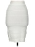 Wow Couture Solid White Formal Skirt Size M - photo 1