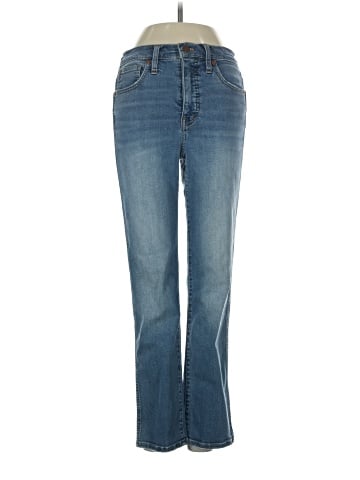 Madewell Stovepipe Jeans in Dearham Wash (view 1)