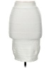 Wow Couture Solid White Formal Skirt Size M - photo 2
