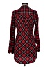 Donna Degnan Plaid Red Long Sleeve Blouse Size 6 - photo 2