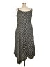Bar III Stripes Black Casual Dress Size XXL - photo 2