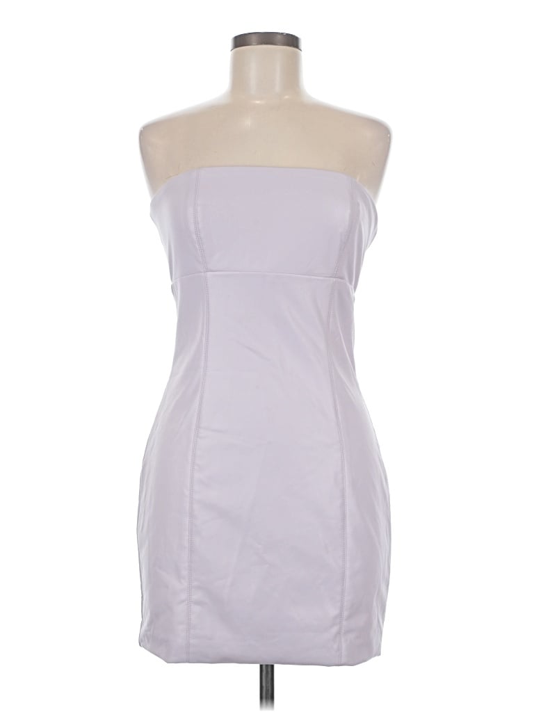 Pre-owned Forever 21 Cocktail Dress In Silver