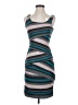 Bailey 44 Stripes Gray Cocktail Dress Size XS - photo 1