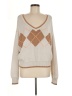 American Eagle Outfitters 100% Cotton Argyle Tan Pullover Sweater Size M - photo 1