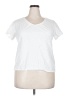 Hanes 100% Cotton White Short Sleeve Top Size XXL - photo 1