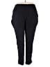 French Laundry 100% Rayon Solid Black Active Pants Size 3X - photo 2