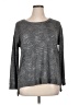Jane and Delancey Metallic Gray Pullover Sweater Size XL - photo 1