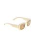 Jacquemus Ivory Croisiere rectangle sunglasses One size - photo 1