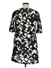 Sisley 100% Polyester Argyle Gray Casual Dress Size XL (estimated) - photo 2