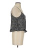 Sienna Sky 100% Polyester Gray Sleeveless Blouse Size XS - photo 4